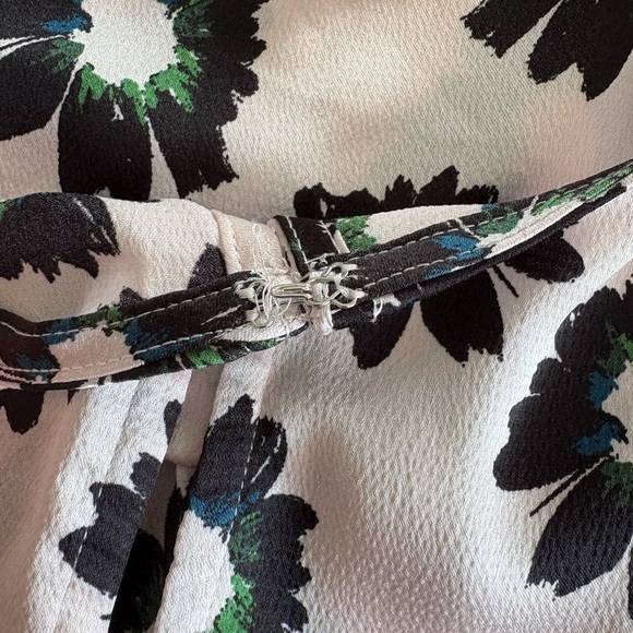 Ted Baker Floral Print Blouse Light Pink | Size Large - Picture 8 of 9